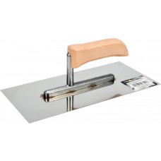 Gletiera inox cu maner din aluminiu 130 mm x 270 mm VOREL